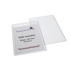 Stående plastlommer