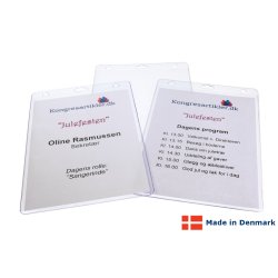 Plastetui med hul - 148x105mm (A6) - Serie 23