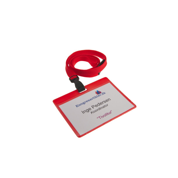 Farvet etui med hul - 60x90mm - Serie 23