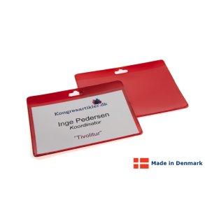 Farvet etui med hul - 60x90mm - Serie 23