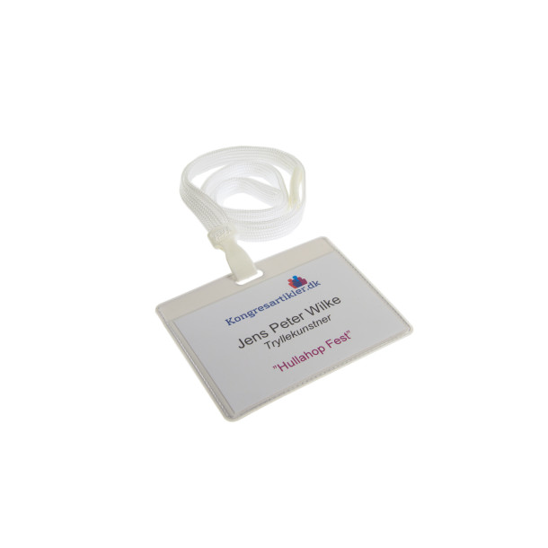 Farvet etui med hul - 60x90mm - Serie 23