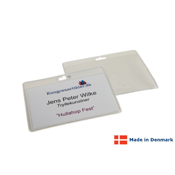 Farvet etui med hul - 60x90mm - Serie 23
