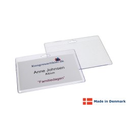Plastetui med hul - 60x90mm - Serie 23