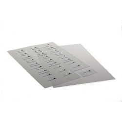 Kongresmrke med sikkerhedsnl - 30x60mm - Serie 10