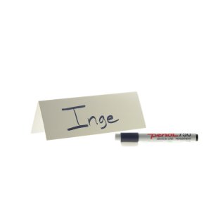 Bordskilte A5, karton 'klar til brug' 