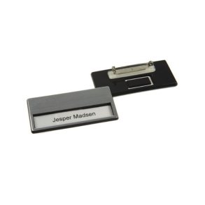 Reversskilte m. rude og sikkerhedsnl - 33x68mm 