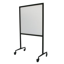 Frosted akryl - afskrmning p hjul - 130x170 cm