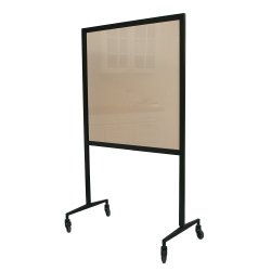 Rgfarvet akryl - afskrmning p hjul - 130x170 cm