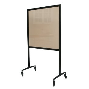 Rgfarvet akryl - afskrmning p hjul - 130x170 cm