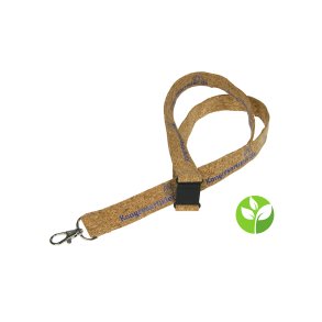 Nglesnor i kork med logotryk