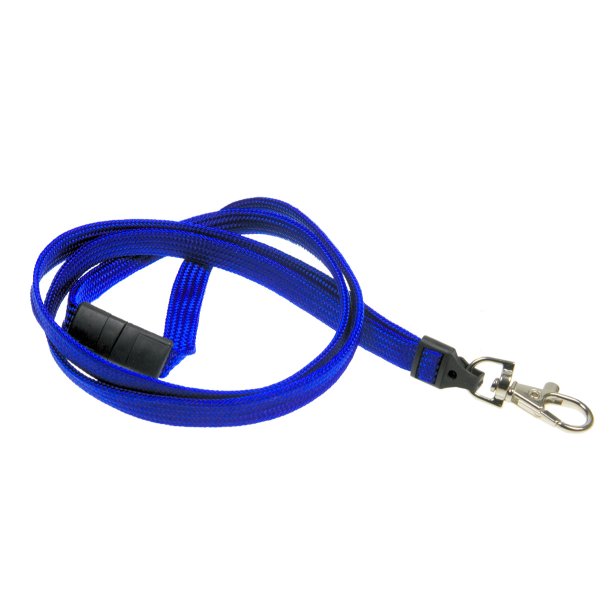 Nglesnor med metalkarabin, 10 mm.