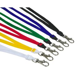 Nglesnor med metalkarabin, 10 mm.