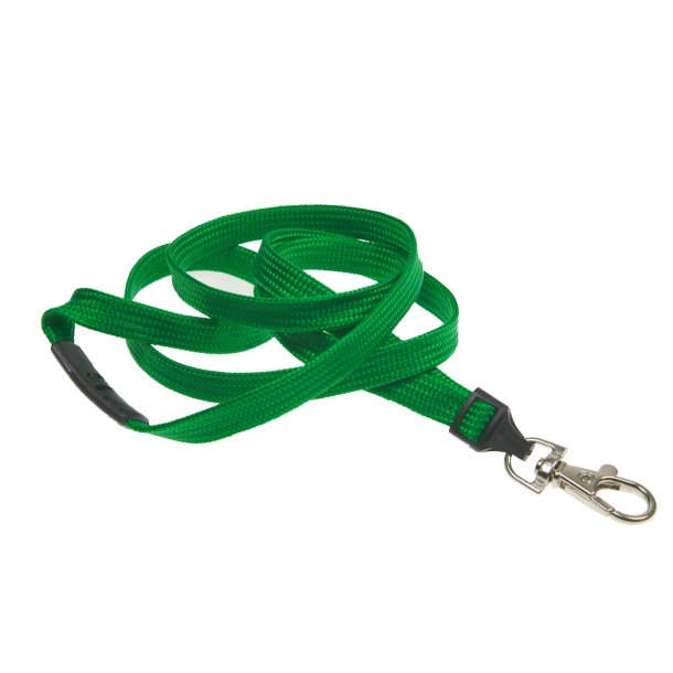 Nglesnor med metalkarabin, 10 mm.