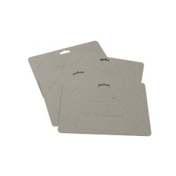 Navneskilt af 100% genanvendt pap til onsite print label - 60x100 mm