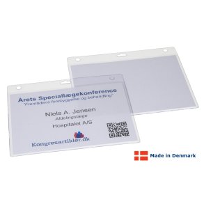 Plastetui med hul - 105x148mm (A6) - Serie 23