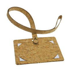 Kork navneskilt af 100% korkpapir - 60x90 mm