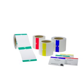 Kongresmrker til on-site print med farvekode, 250 stk.