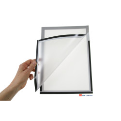 Selvklbende magnet skilteramme - flytbar