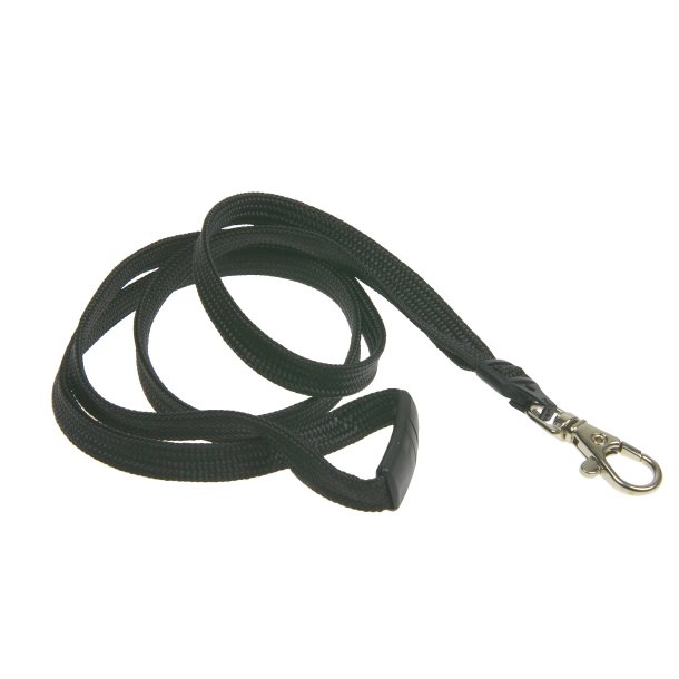 Nglesnor med metalkarabin, 10 mm.