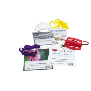 Tosidet fortrykt eventkort, A6