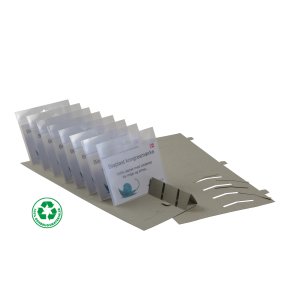 Kongresmærkeholdere, genanvendt pap